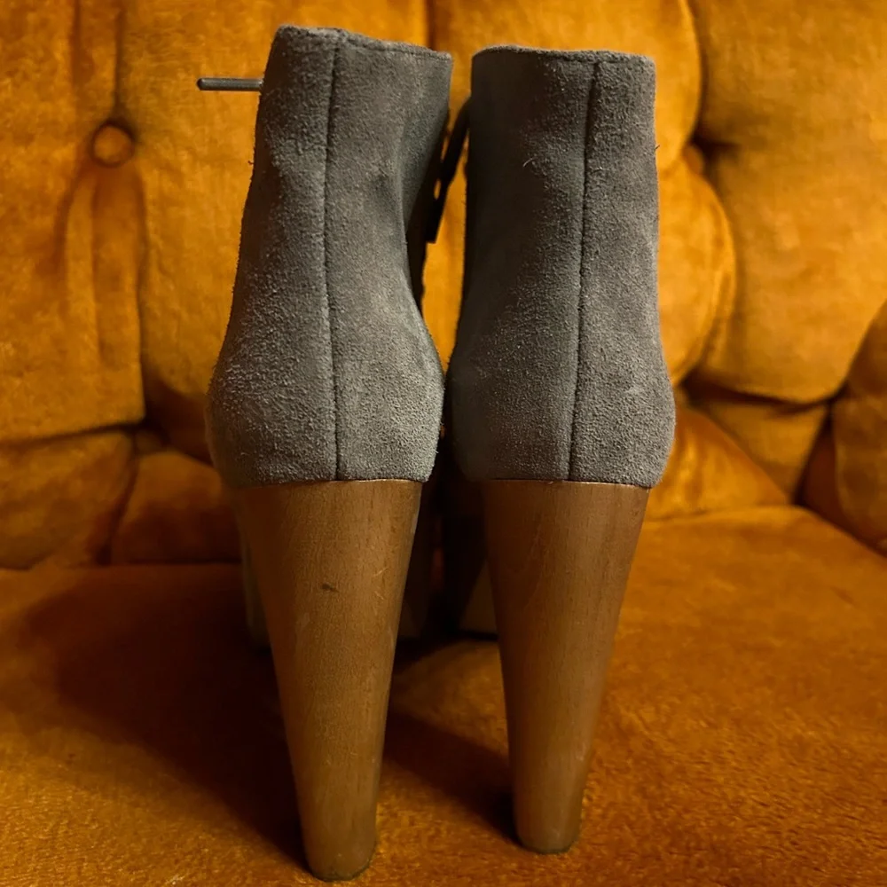 Jeffrey Campbell platform heels ankle bootie size 38